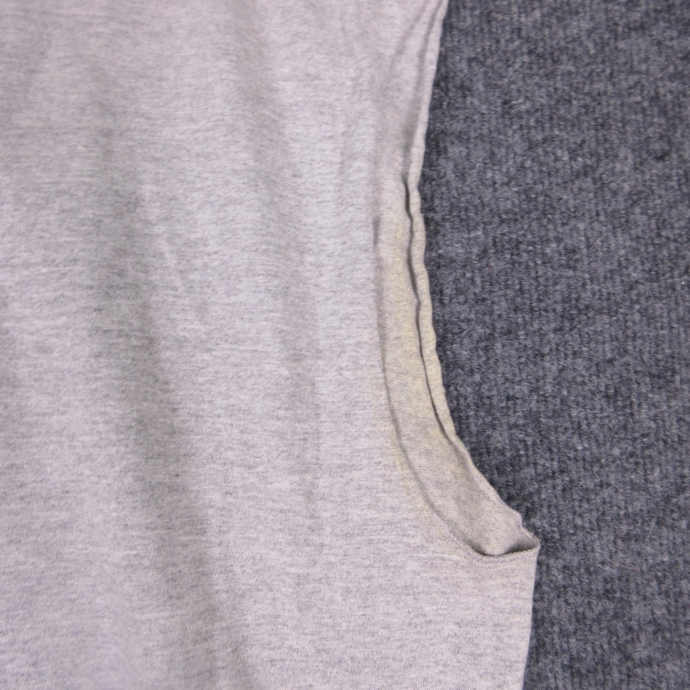 AND1 Tank Top Mens XL Gray Sleeveless Basketball Graphic Cutoff Shirt Athletic - Picture 6 of 9